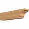 Ekena Millwork Pescadero Smooth Rafter Tail, Western Red Cedar, 5 1/2"W x 8"H x 32"L RFT06X08X32PEC00SWR - alternate 1